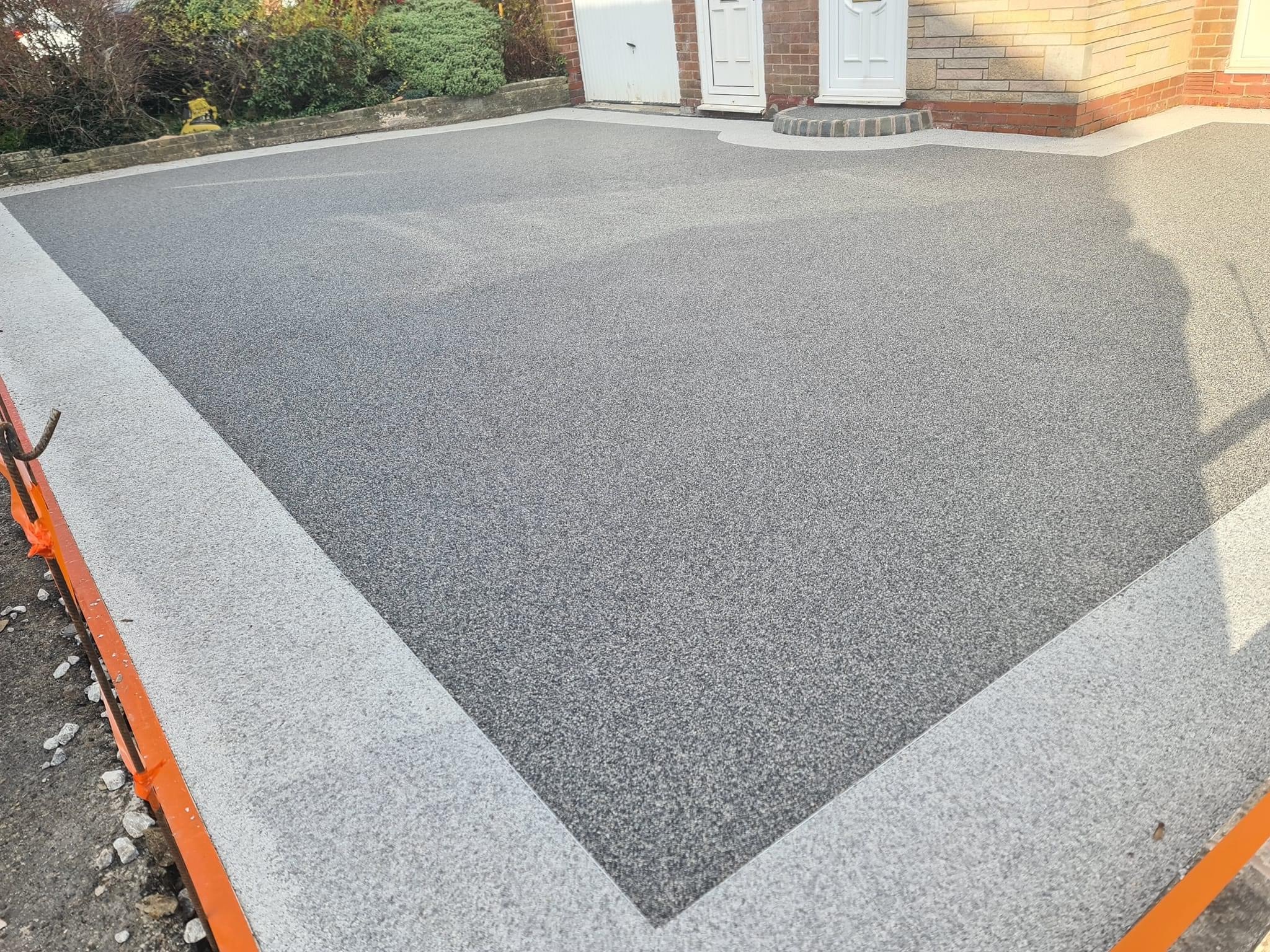 New Driveway with resin bound gravel 